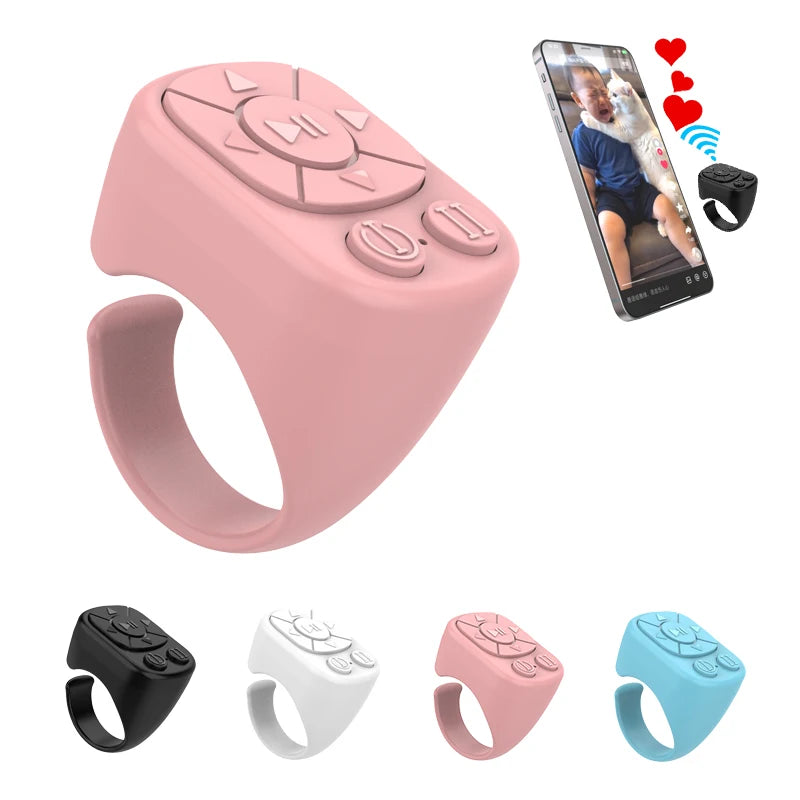 👈 FingerScroll – Bluetooth Ring Remote Control