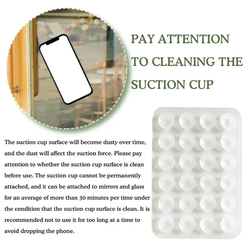 🪄 Stick & Hold – Silicone Suction Phone Mount
